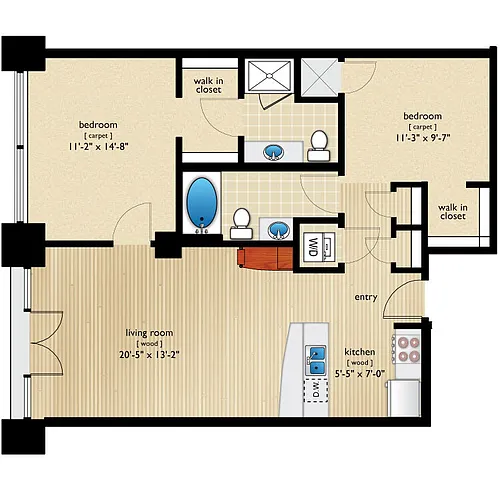 Floor plan Grant