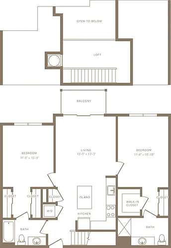 Floor plan B21L