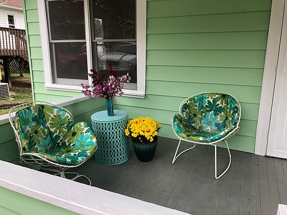 Front porch perfect for sitting and enjoying the day.