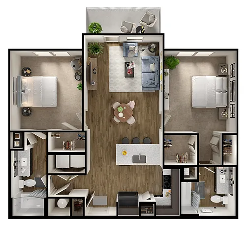 Floor plan B2