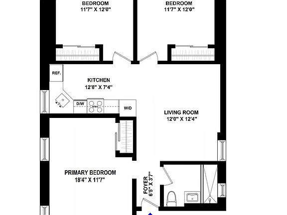 2nd image of 211 W 102nd St #5G