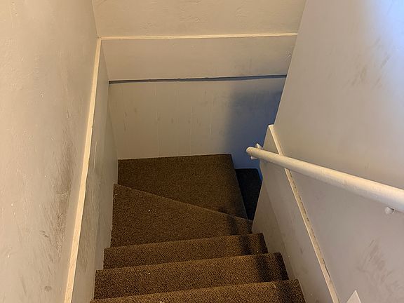 About 13 stairs down to the basement
