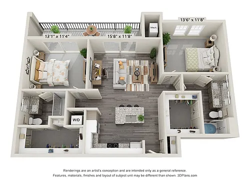 Floor plan B2