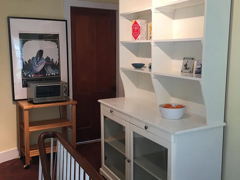 Kitchen Hutch and Rolling Cart