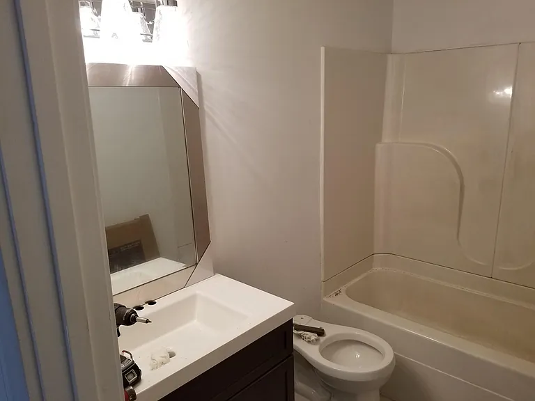 Updated bathrooms