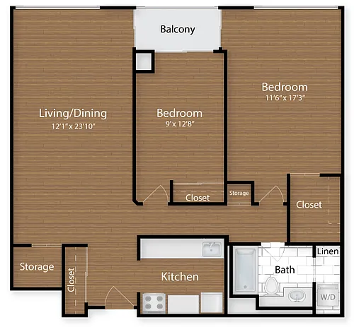 Floor plan The Madison