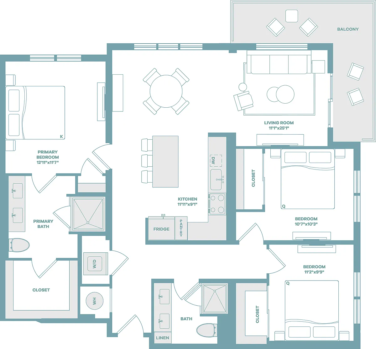 Floor plan C1