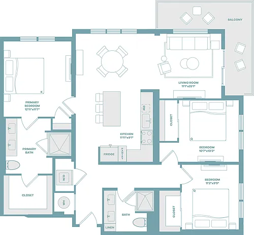 Floor plan C1