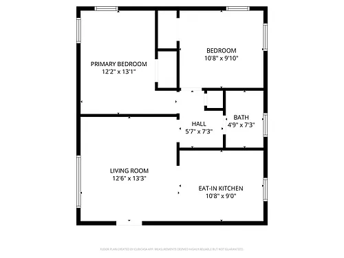 Floor plan Two Bedroom - B