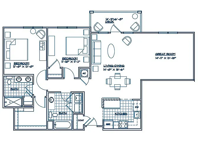 Floor plan The Buckingham
