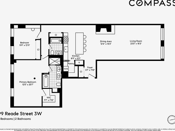 2nd image of 99 Reade St APT 3W
