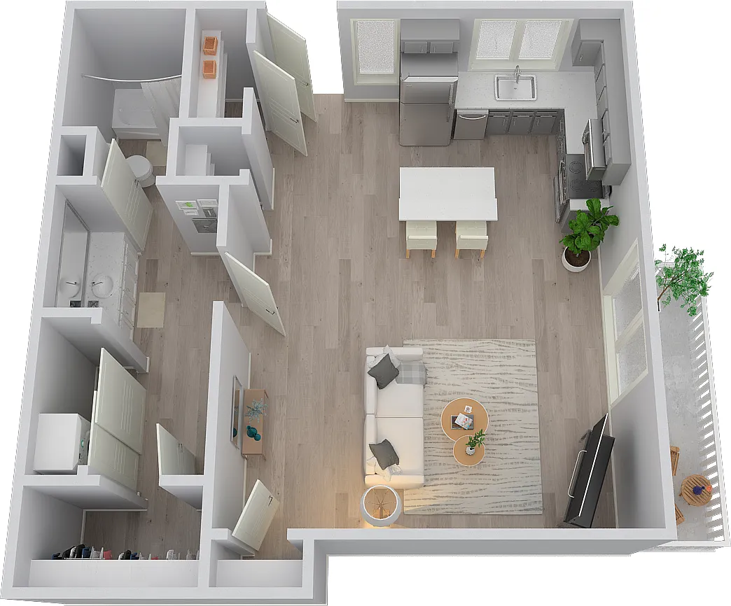 Floor plan Studio