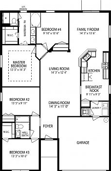 Elevation: D - 1st Floor