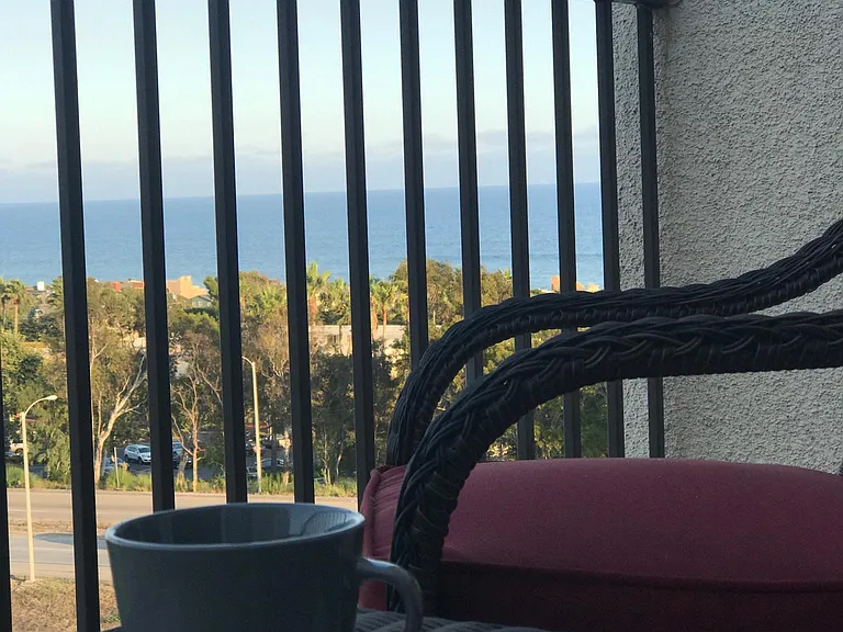 Ocean View From Balcony