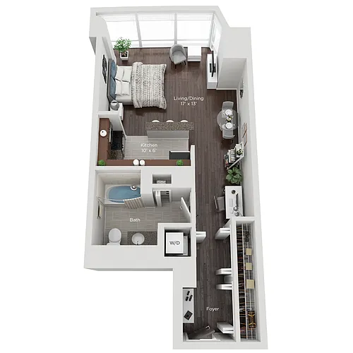 Floor plan Studio Style (E)