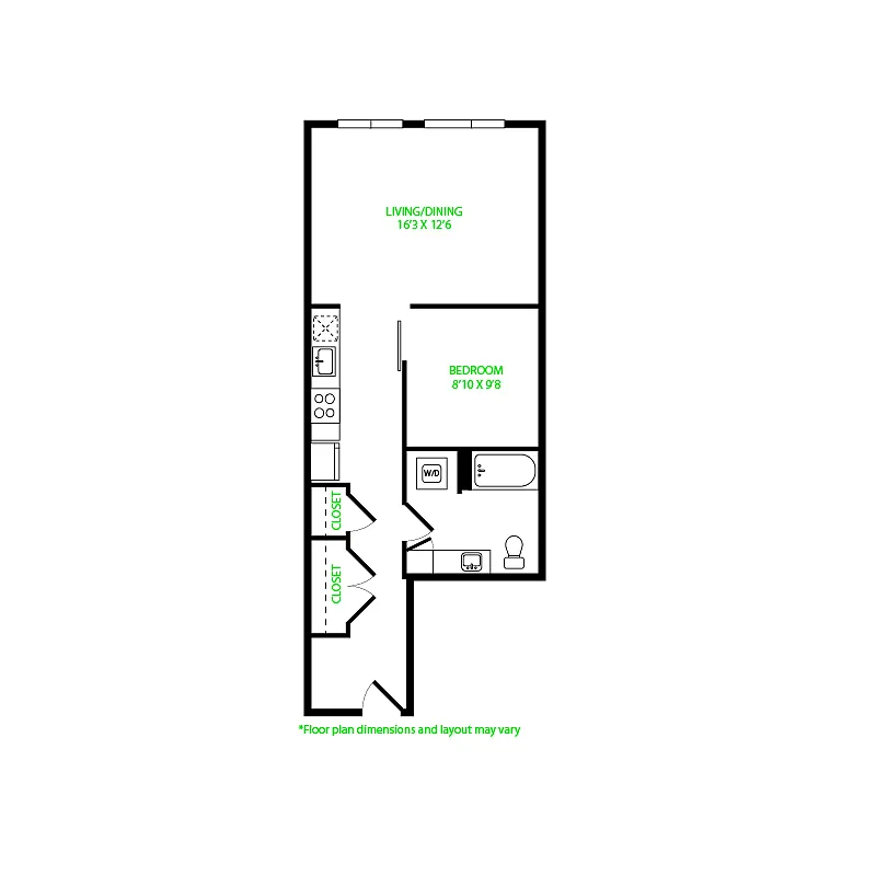 Floor plan 0.9W MFTE