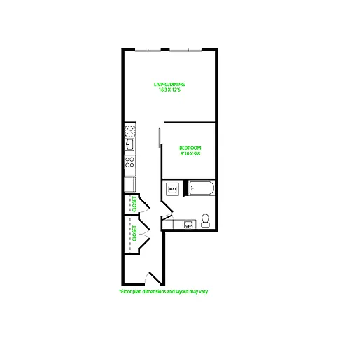 Floor plan 0.9W MFTE