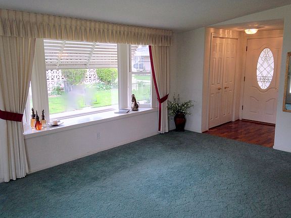 Living Room with Bay Window