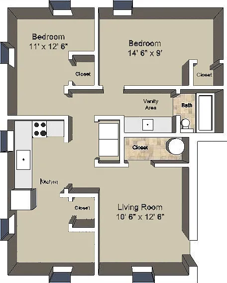 Charlotte Place Apartments — Photo 8