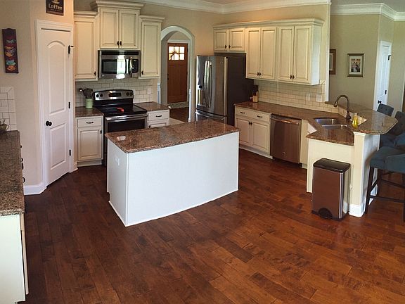 Large open kitchen