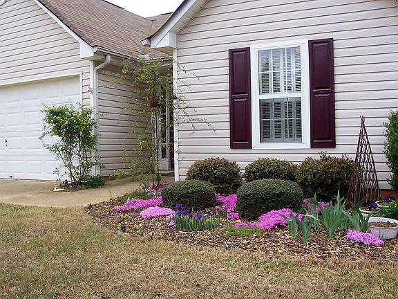 Colorful Landscaped Yard