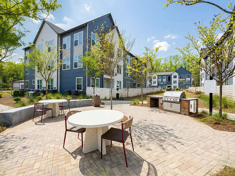 Outdoor Dining And Grilling Area