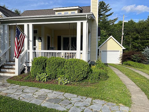 Front including garage