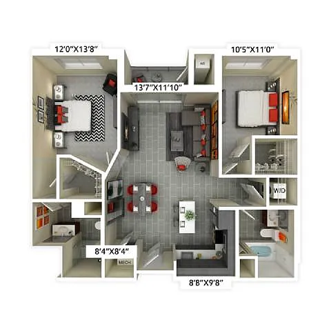 Floor plan C2-06