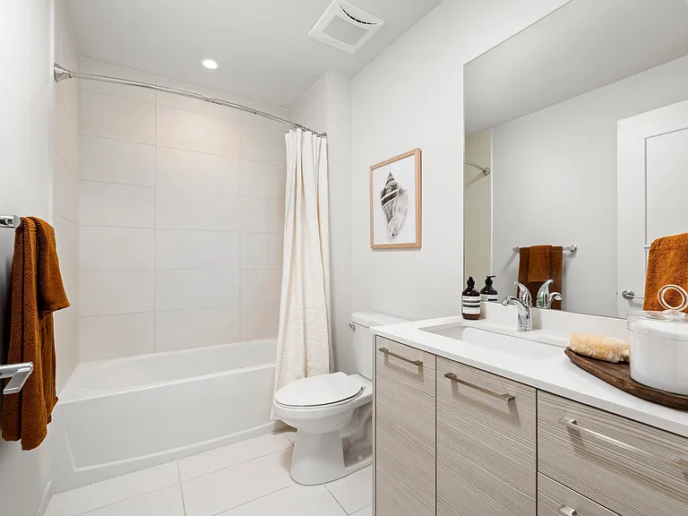 Spa-inspired bathroom