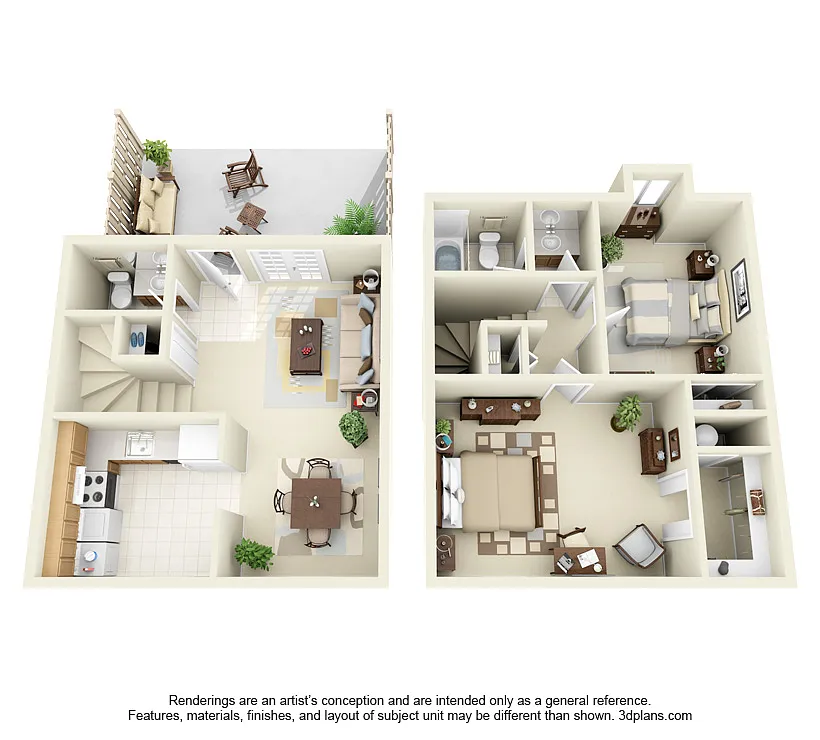 Floor plan Maple