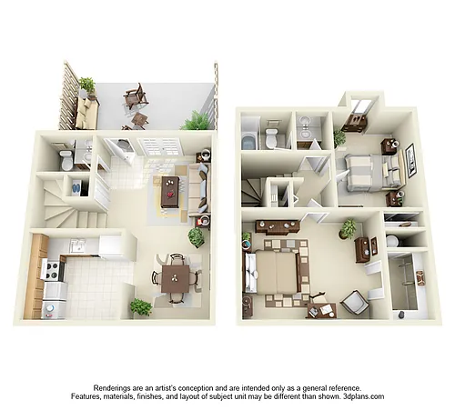 Floor plan Maple