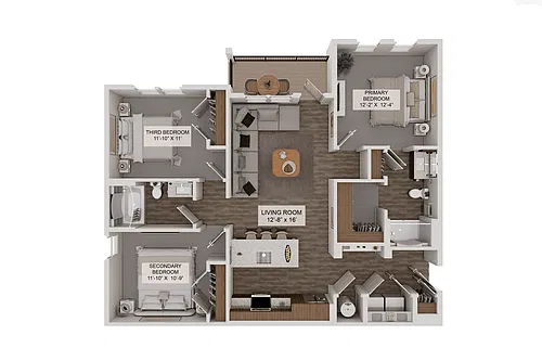 Floor plan The Preserve (C1)