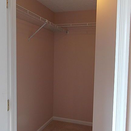 Walk in closet in Master