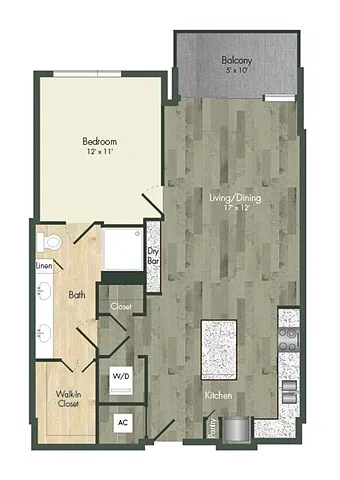 Floor plan A22