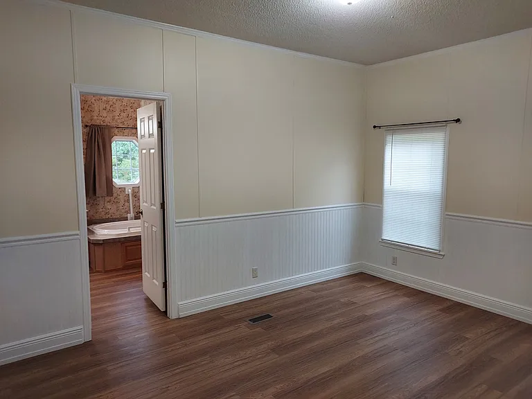 Front Master Suite has private bathroom