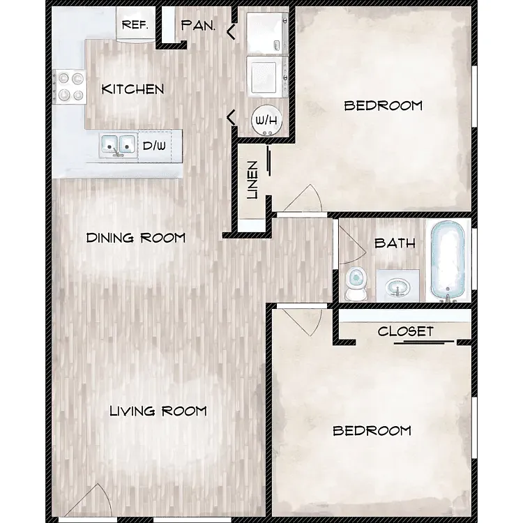 Floor plan 2A