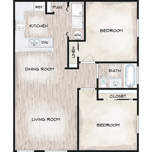 Floor plan 2A