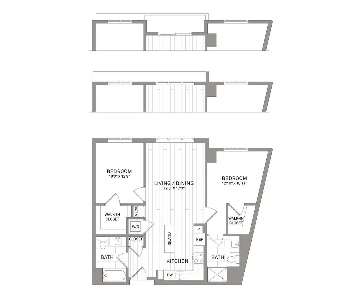 Floor plan B1B