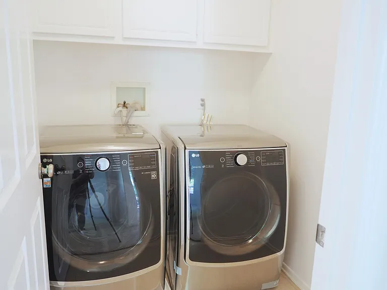 Front load washer and dryer