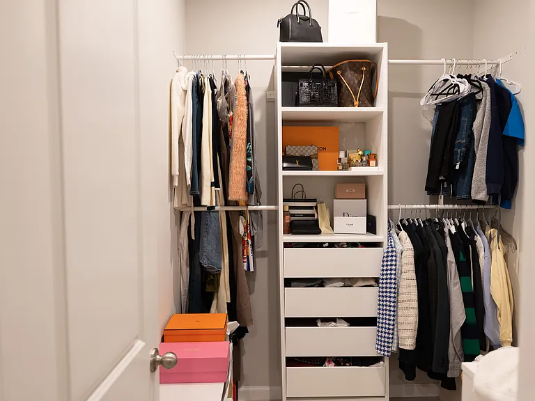 Master Closet + Built-in Ikea Closet system