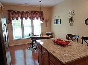 Kitchen view into Breakfast Area