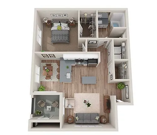 Floor plan Belay