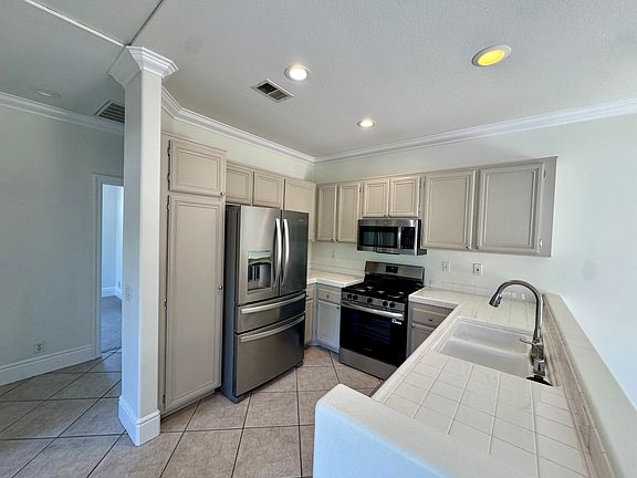 Kitchen is open to the dining nook and family room.