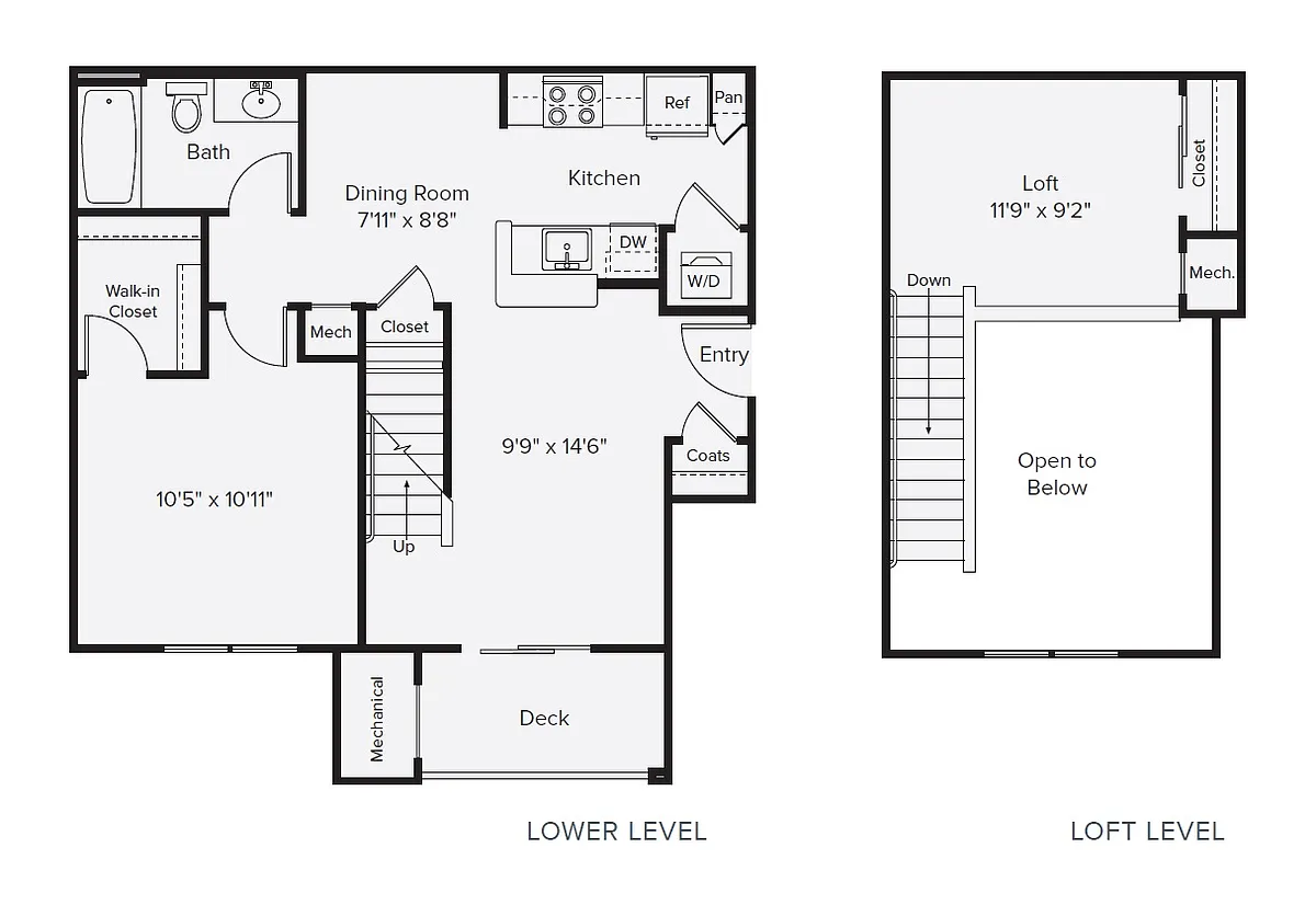 Floor plan AF2L-795