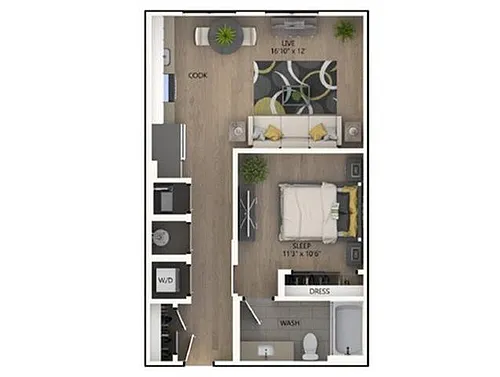 Floor plan E1