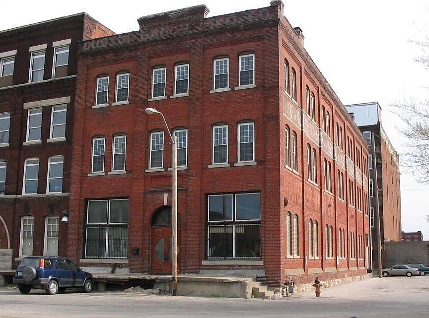 converted warehouse loft building