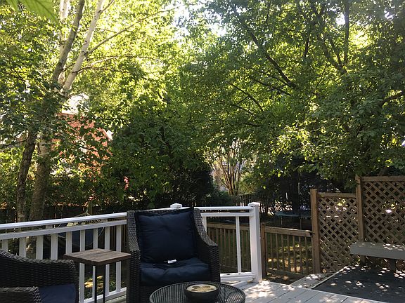 Deck with Tree Privacy