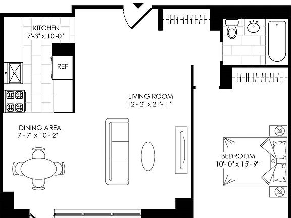 2nd image of 50 W 93rd St #504J