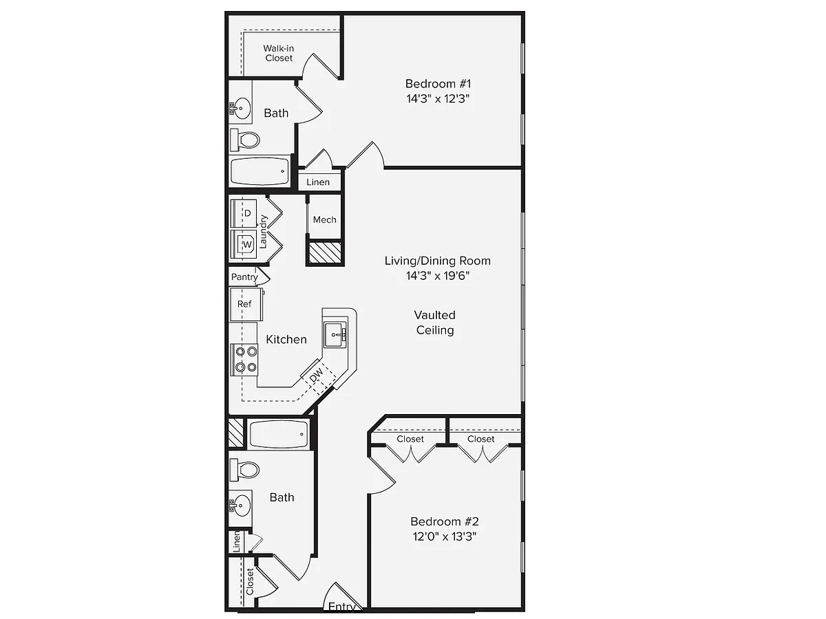 Floor plan B8