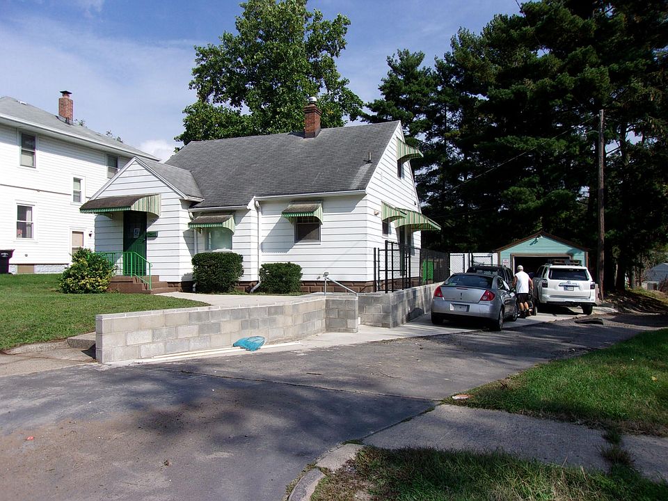View of the Property and Garage